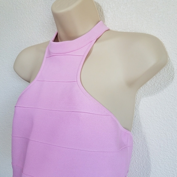 Herve by Herve Leger Bandage Halter Crop Top - Picture 2 of 10